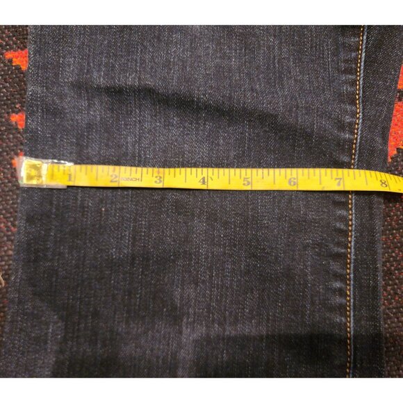 Gap 1969 Curvy Dark Wash Denim Jeans Women's Size 32/14R Cotton/Elastane. - Picture 10 of 13